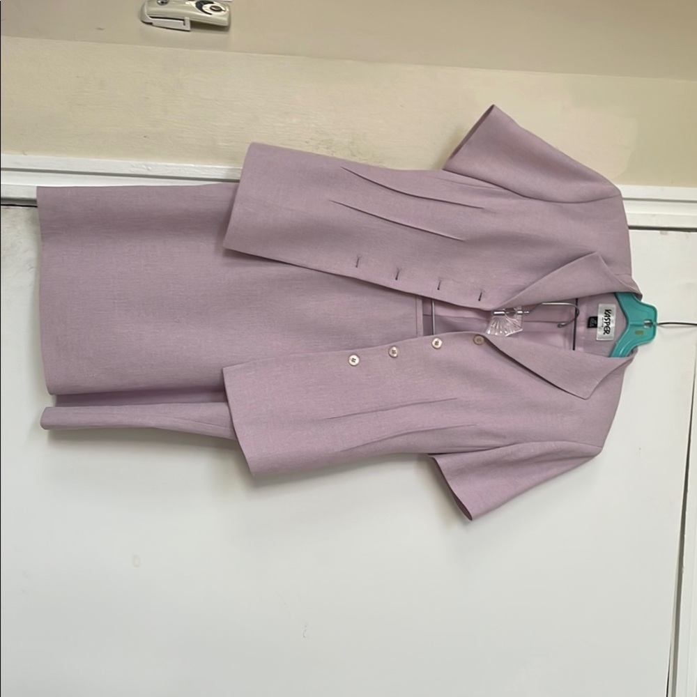Elegant Lavender Dress with Jacket